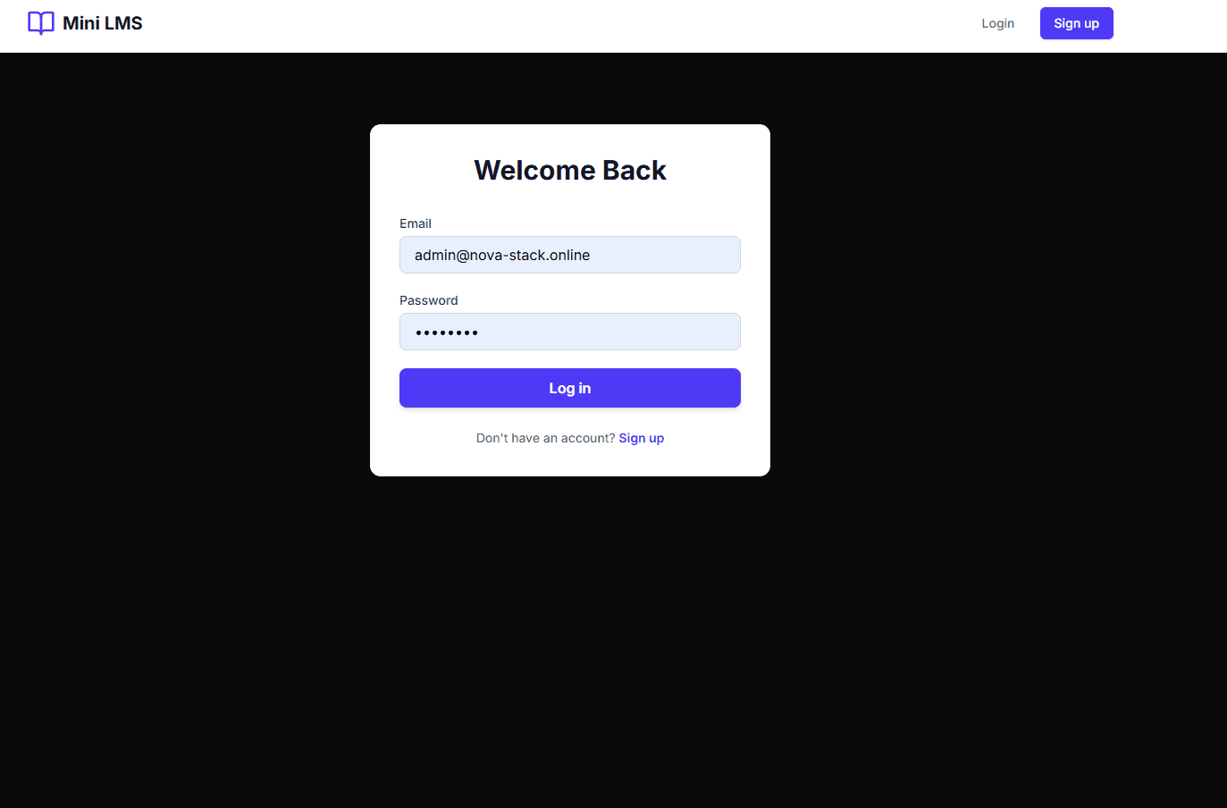Mni LMS screenshot 3