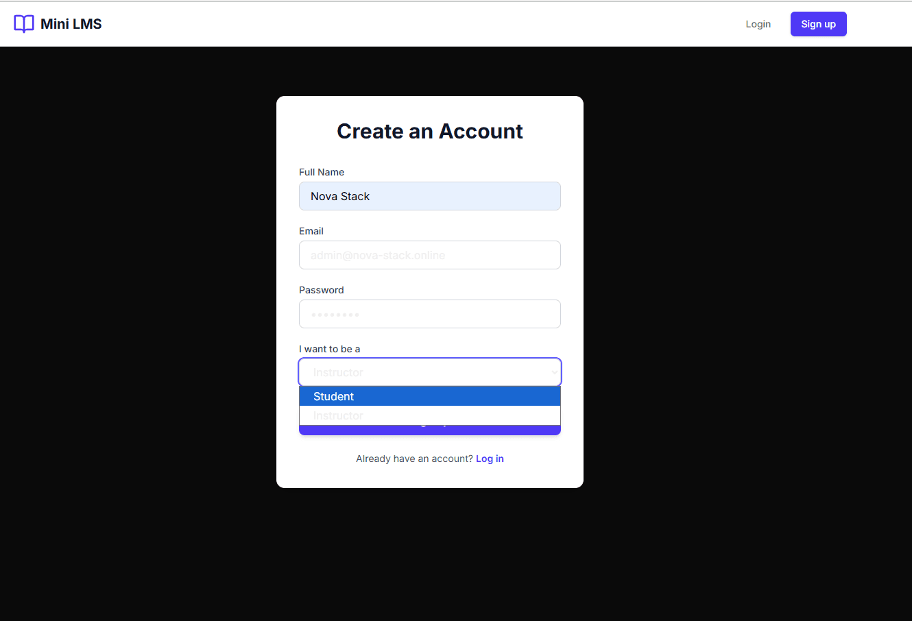 Mni LMS screenshot 5
