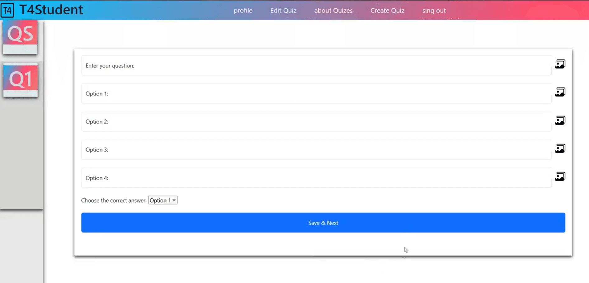 T4Student screenshot 2