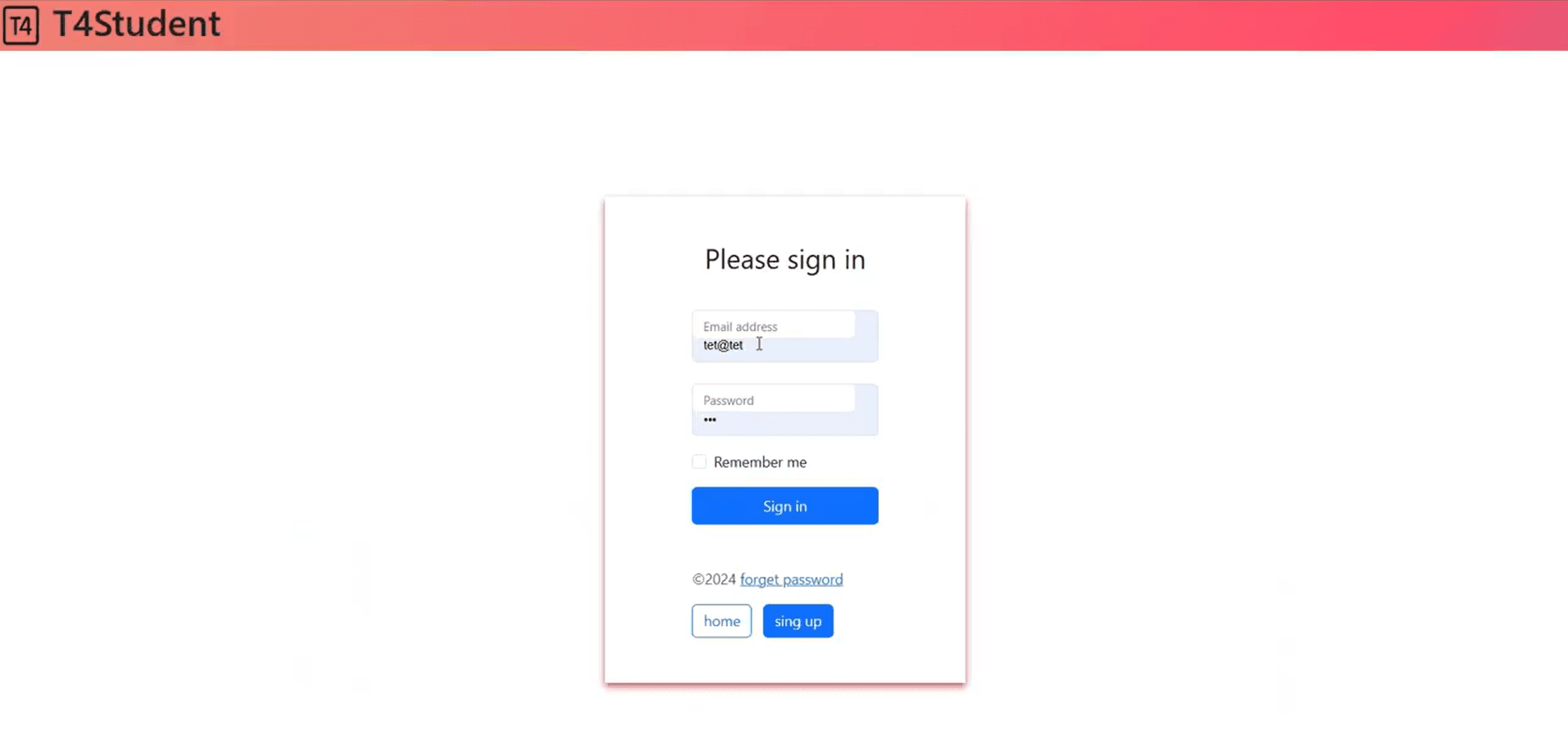 T4Student screenshot 3
