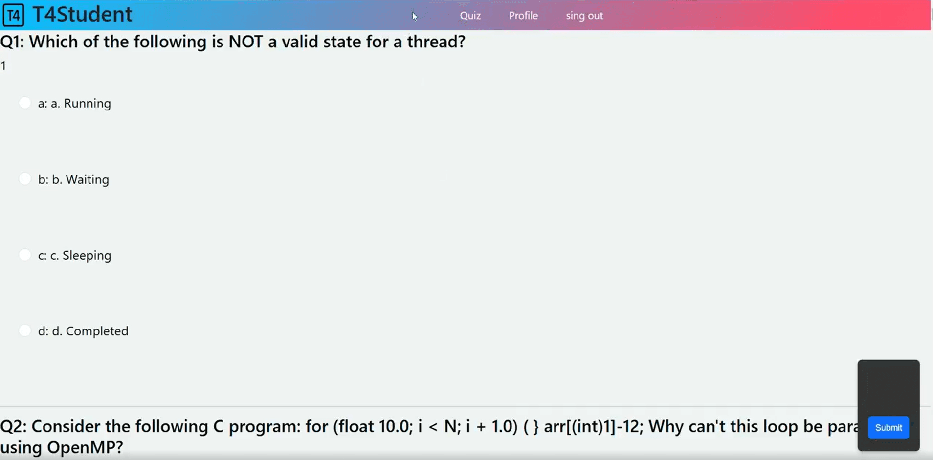 T4Student screenshot 9